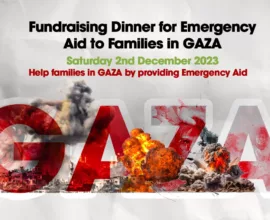 FUNDRAISING DINNER FOR GAZA
